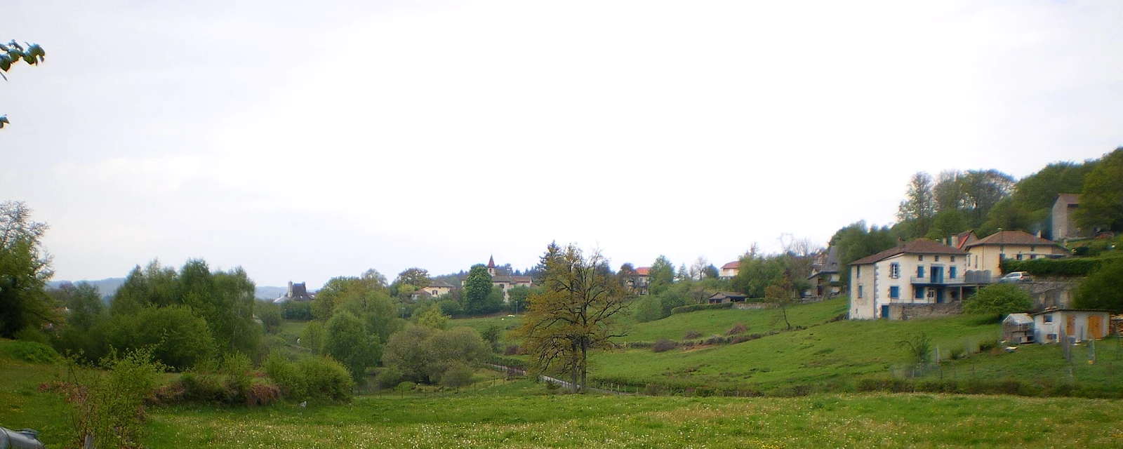 Vue de La Ségalassière, Cantal