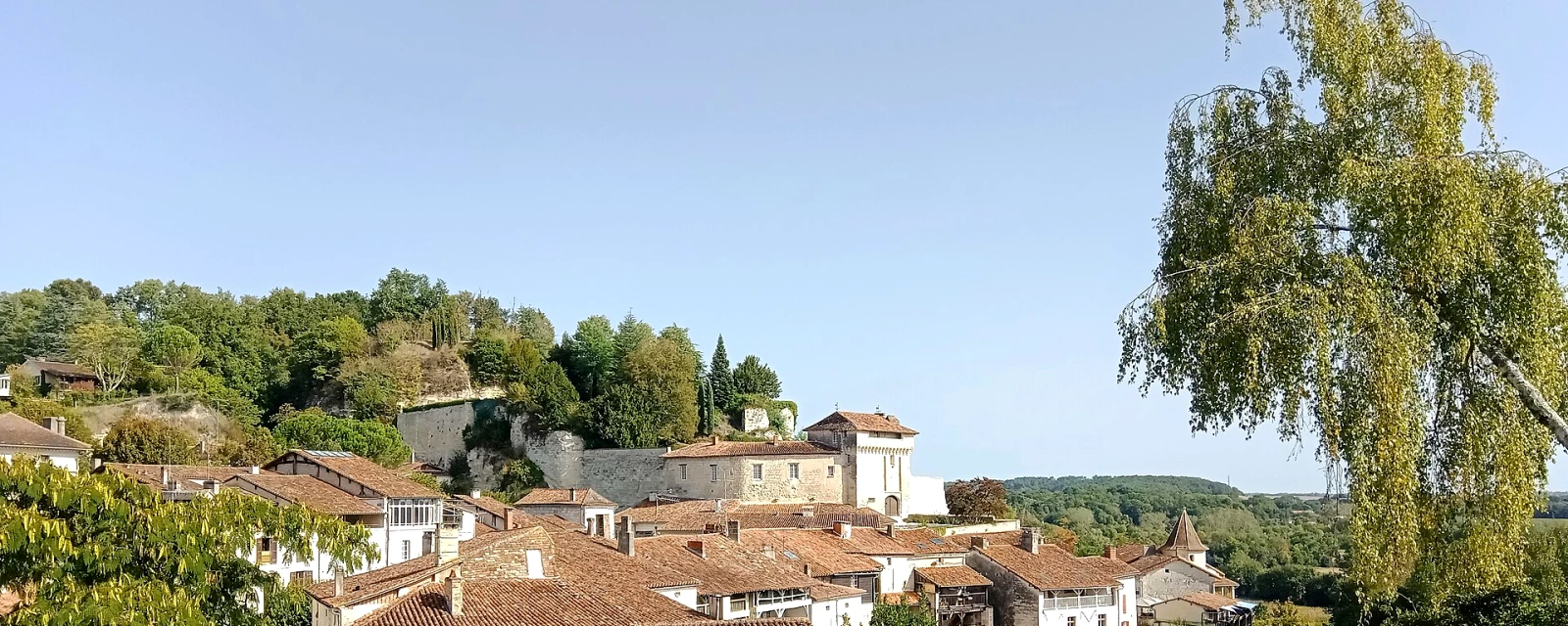 Vue de Aubeterre-sur-Dronne, Charente