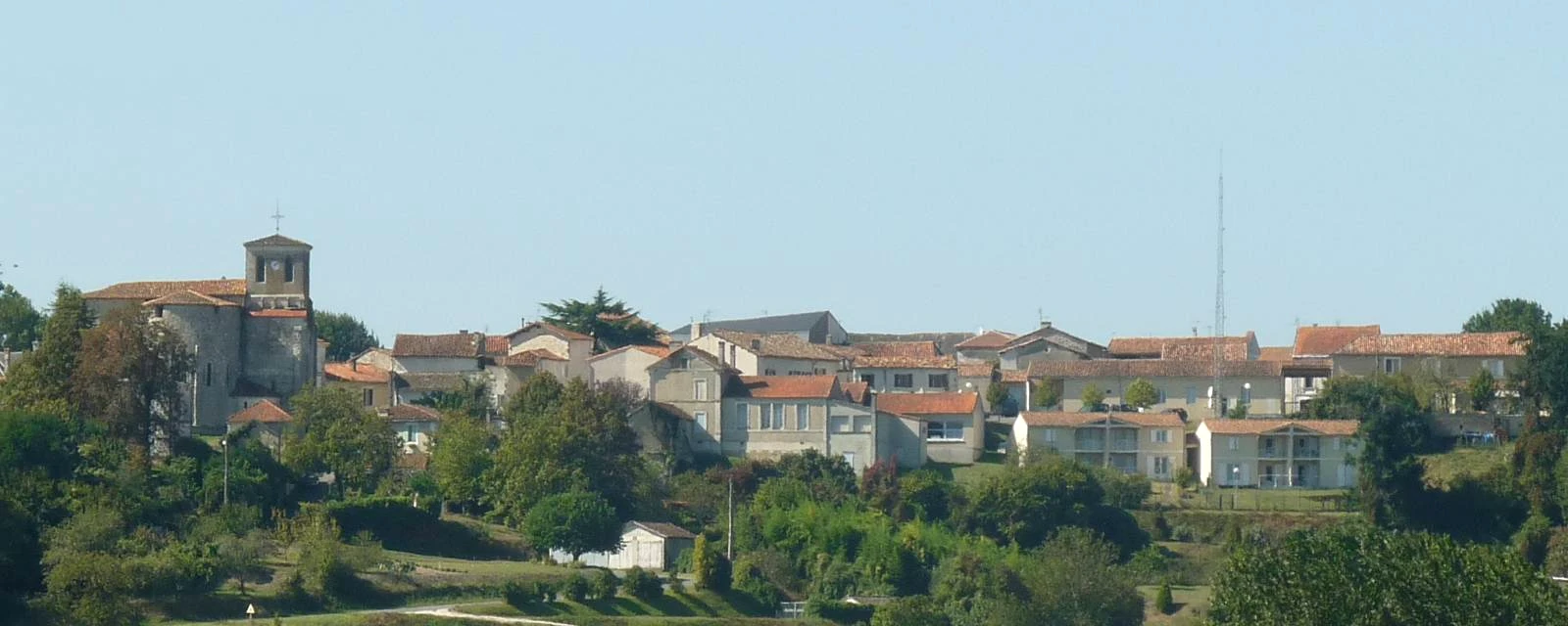 Vue de Brossac, Charente