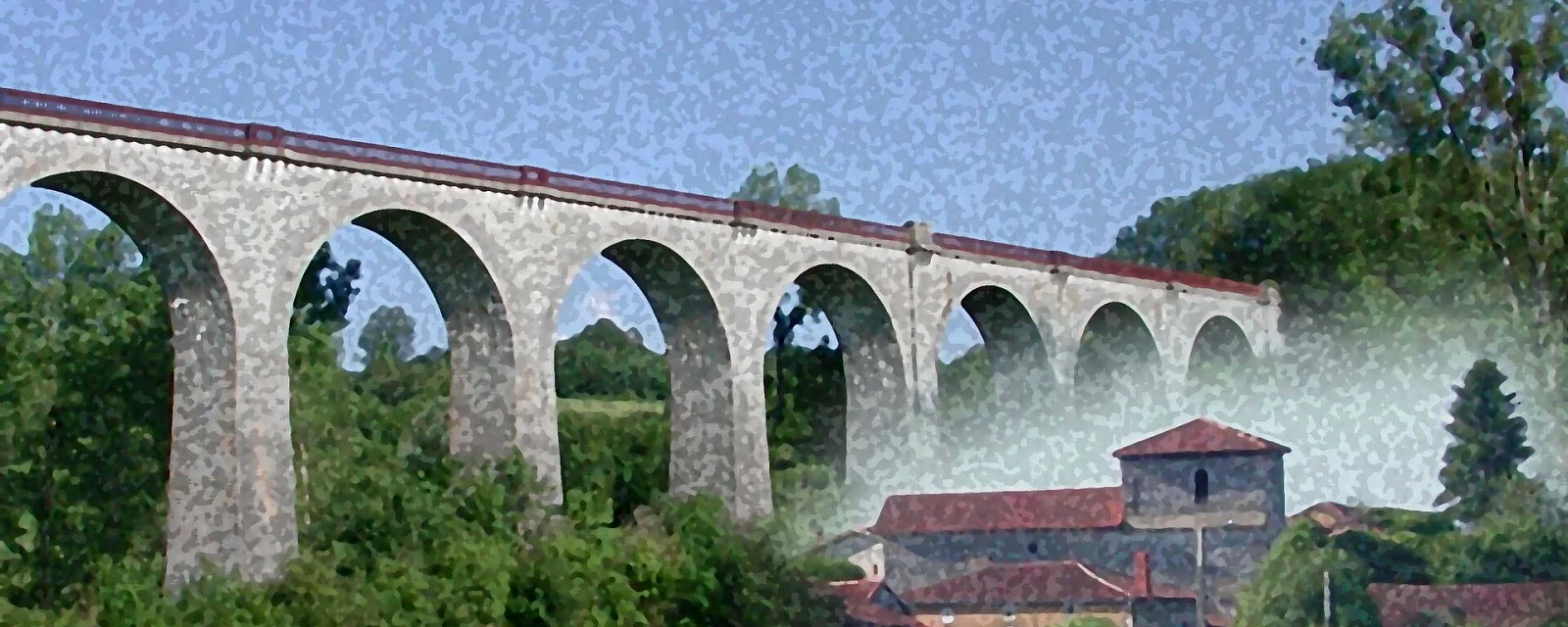Vue de Le Grand-Madieu, Charente