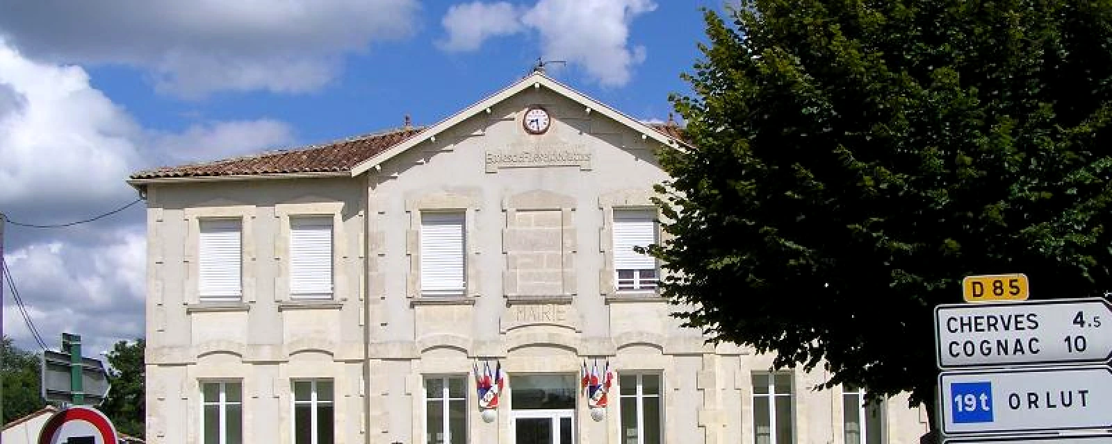 Vue de Mesnac, Charente