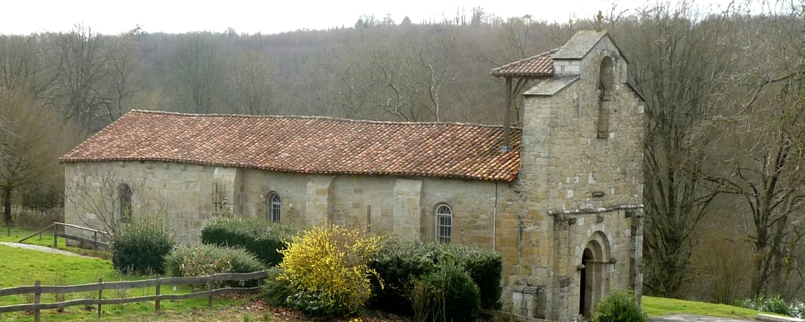 Vue de Saint-Adjutory, Charente