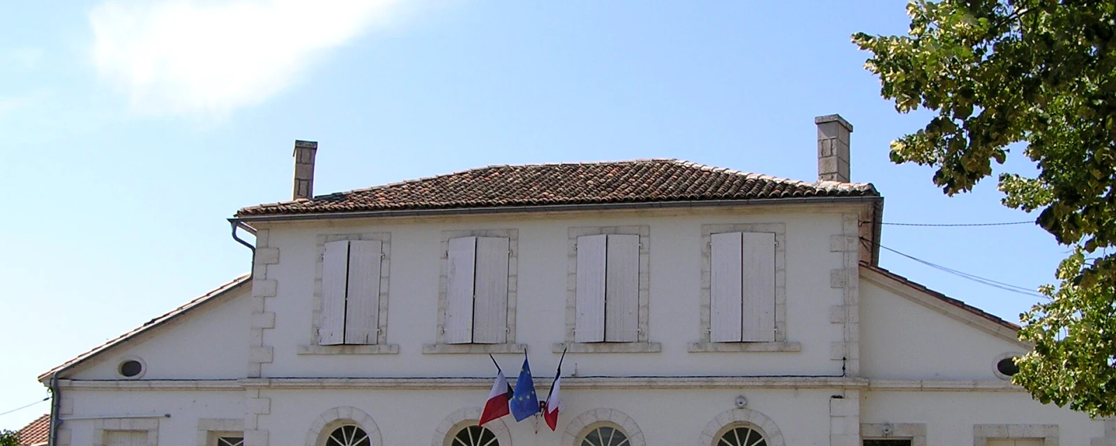 Vue de Saint-Amant-de-Nouère, Charente
