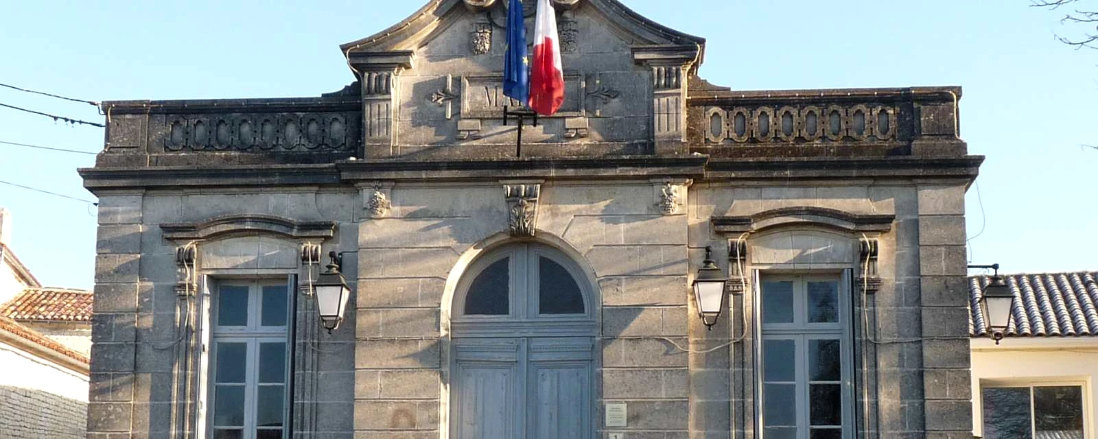 Vue de Saint-Fort-sur-le-Né, Charente