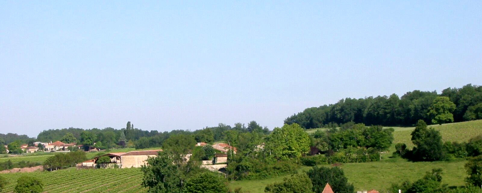 Vue de Saint-Laurent-des-Combes, Charente