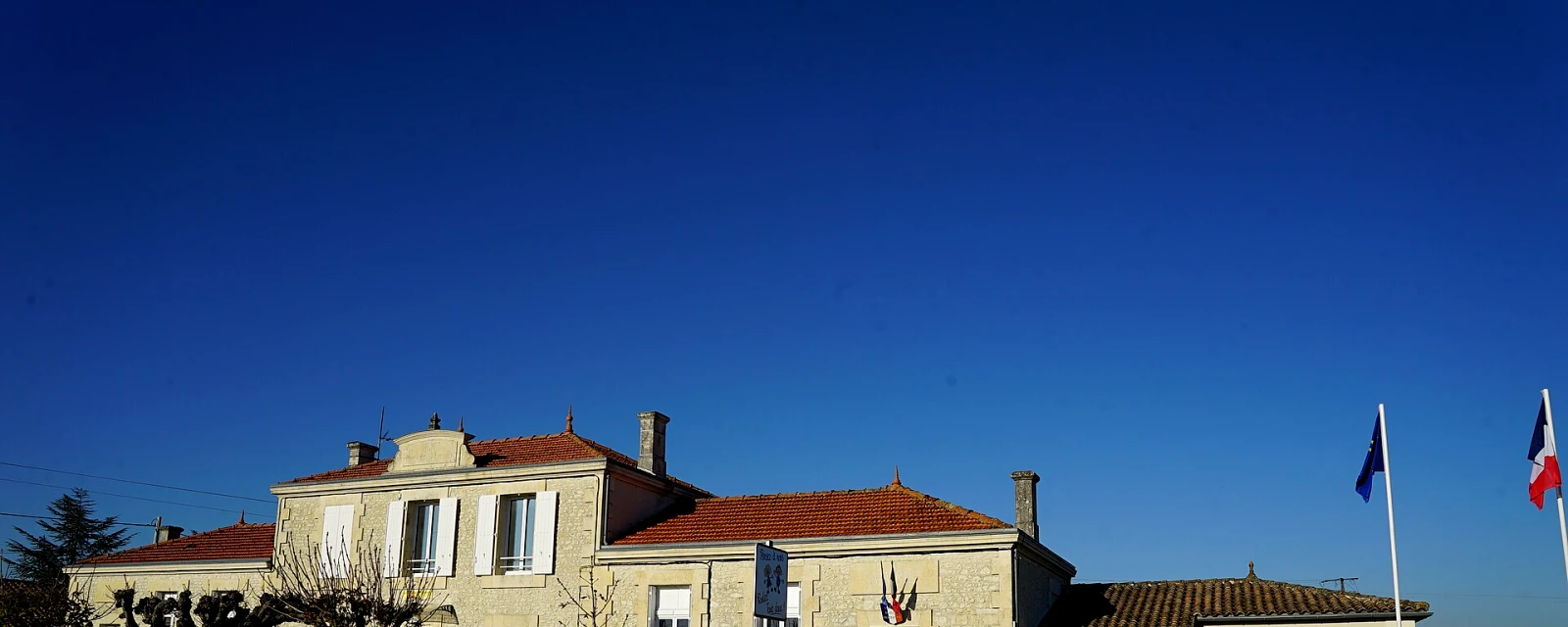 Vue de Biron, Charente-Maritime