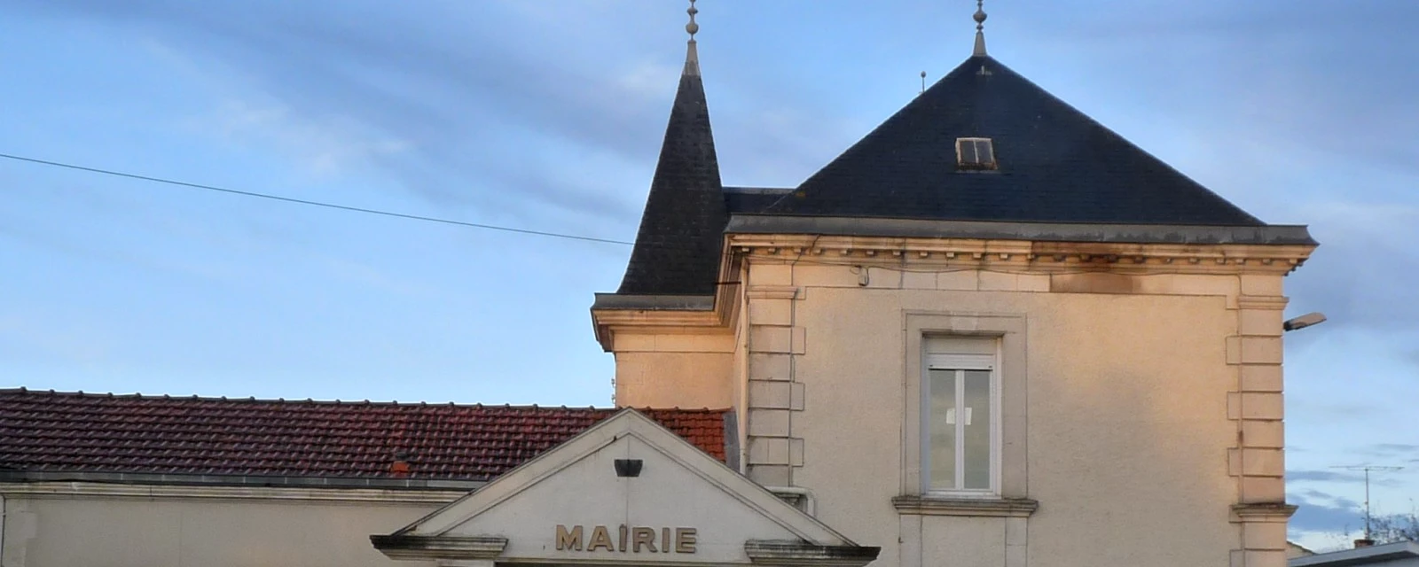 Vue de Bussac-Forêt, Charente-Maritime