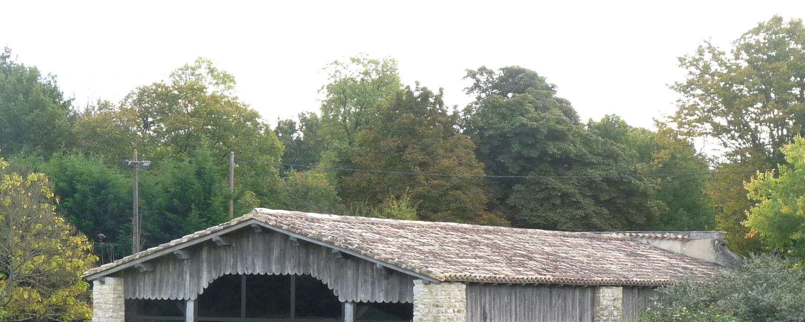 Vue de Chaunac, Charente-Maritime