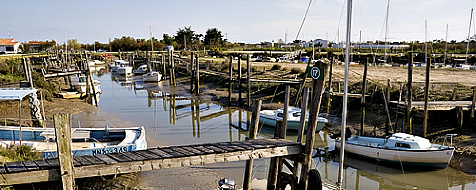Vue de La Couarde-sur-Mer, Charente-Maritime