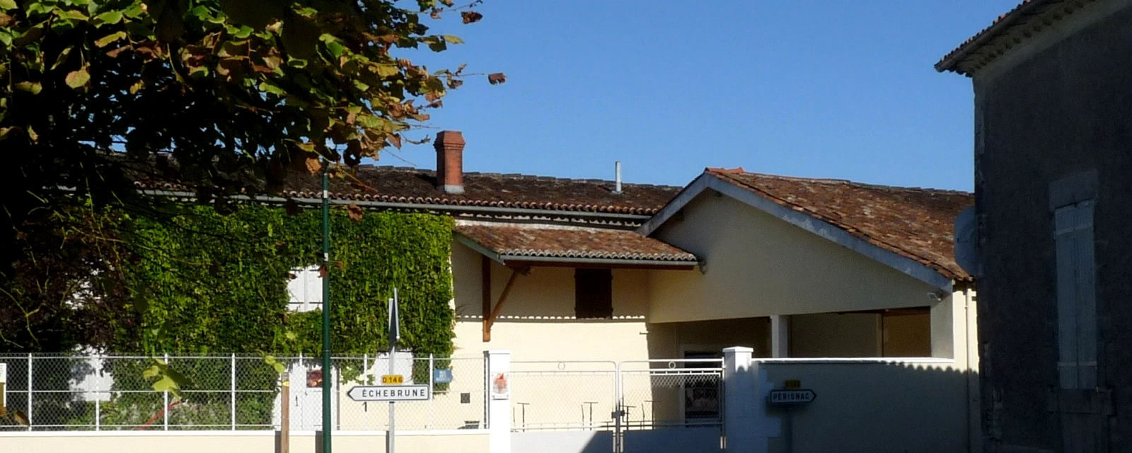 Vue de Coulonges, Charente-Maritime