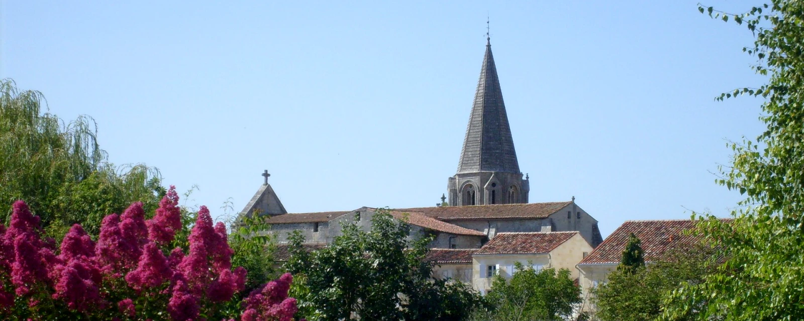Vue de Gémozac, Charente-Maritime