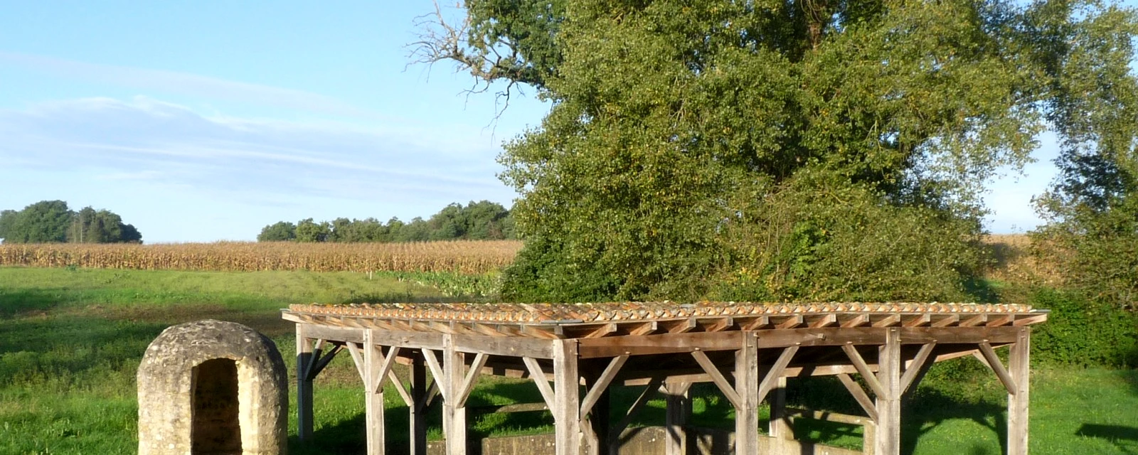 Vue de Jussas, Charente-Maritime