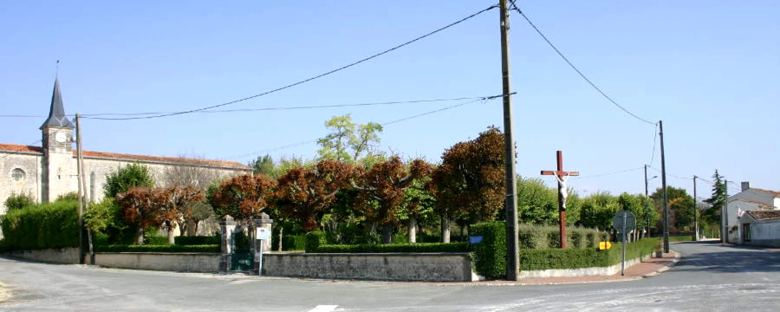 Vue de Landes, Charente-Maritime