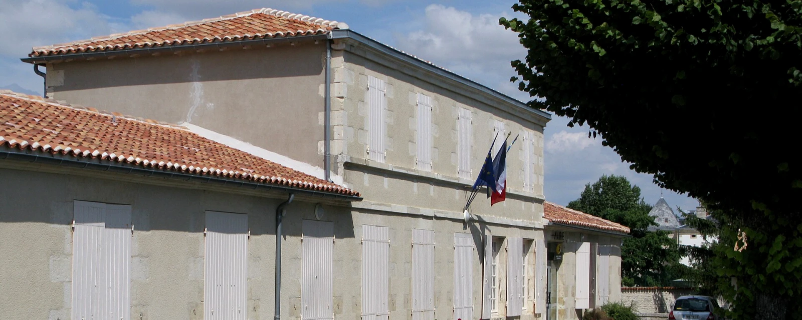 Vue de Marsais, Charente-Maritime