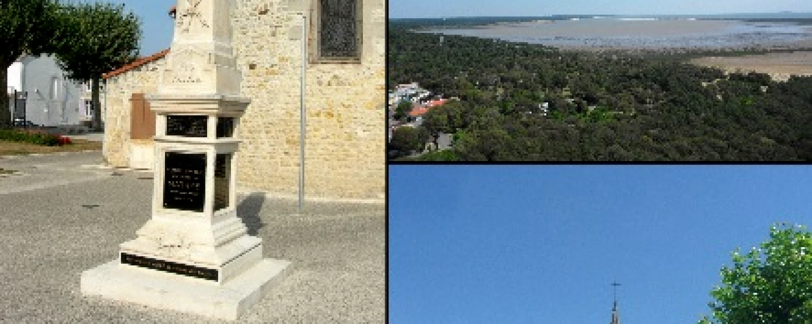 Vue de Les Mathes, Charente-Maritime