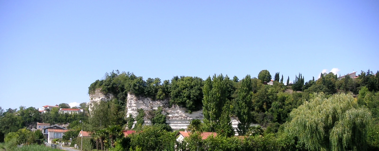 Vue de Mortagne-sur-Gironde, Charente-Maritime