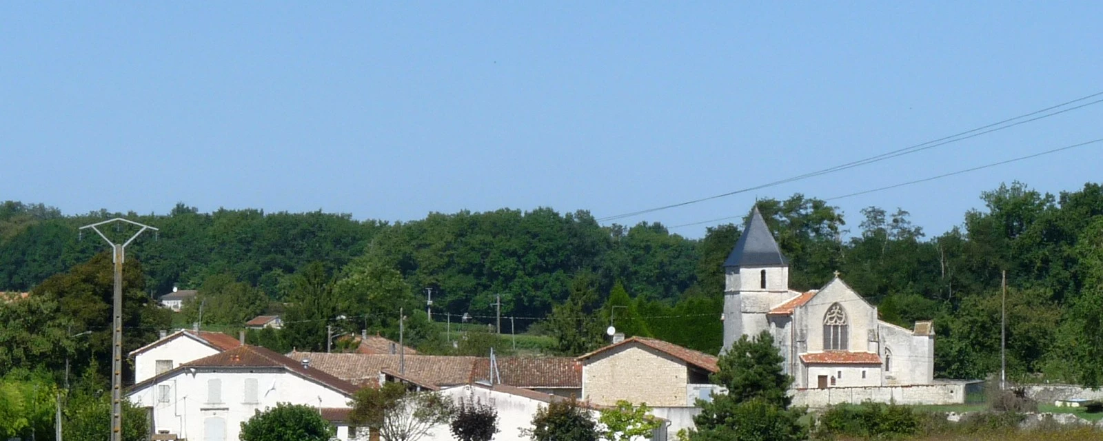 Vue de Mortiers, Charente-Maritime