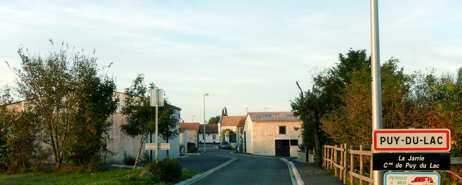 Vue de Puy-du-Lac, Charente-Maritime