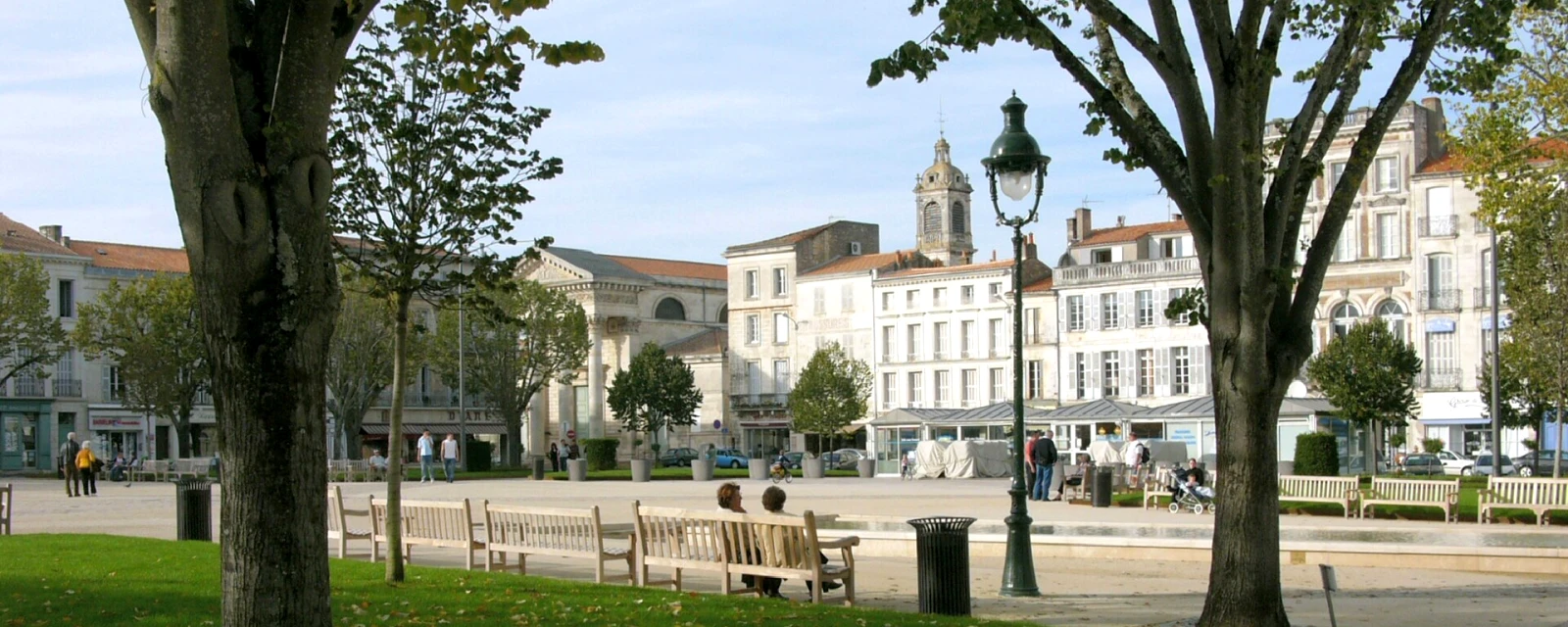 Vue de Rochefort, Charente-Maritime