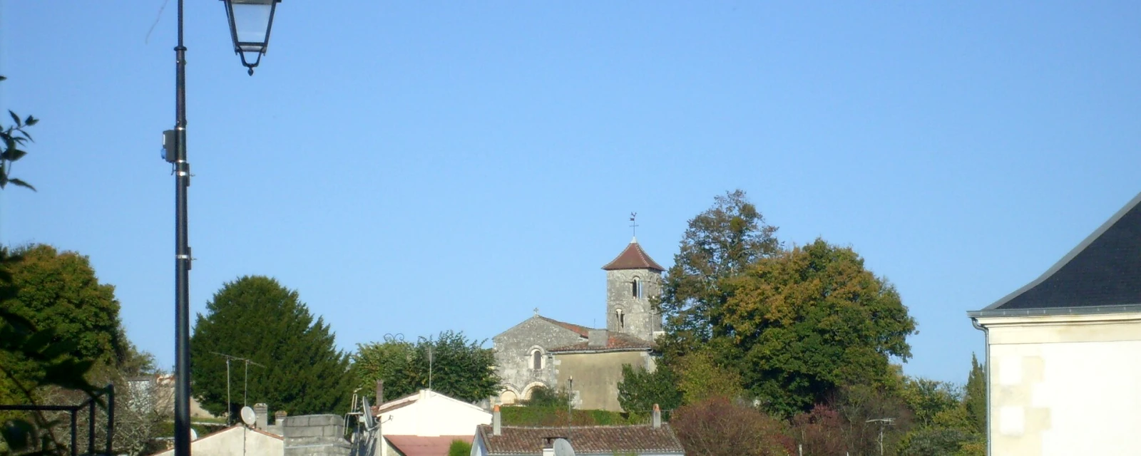 Vue de Saint-Bris-des-Bois, Charente-Maritime