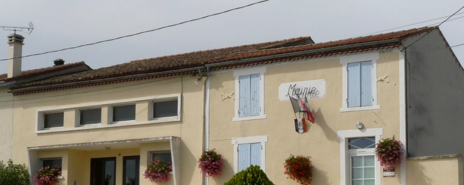 Vue de Saint-Georges-des-Agoûts, Charente-Maritime