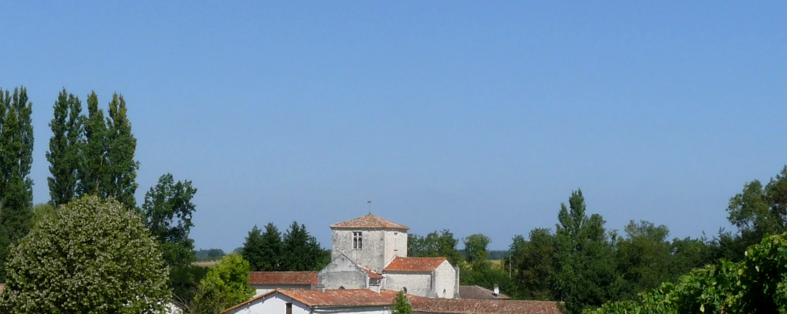 Vue de Saint-Germain-de-Vibrac, Charente-Maritime