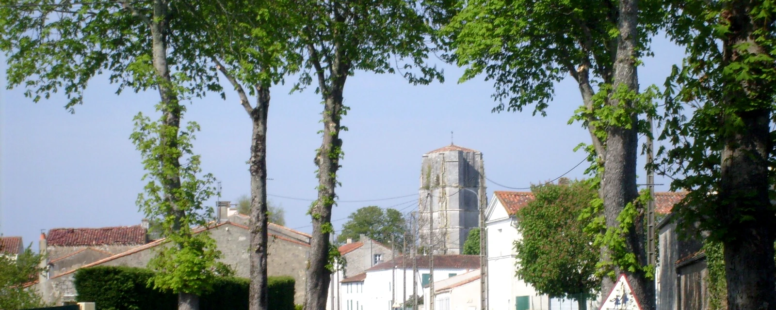 Vue de Saint-Jean-d'Angle, Charente-Maritime