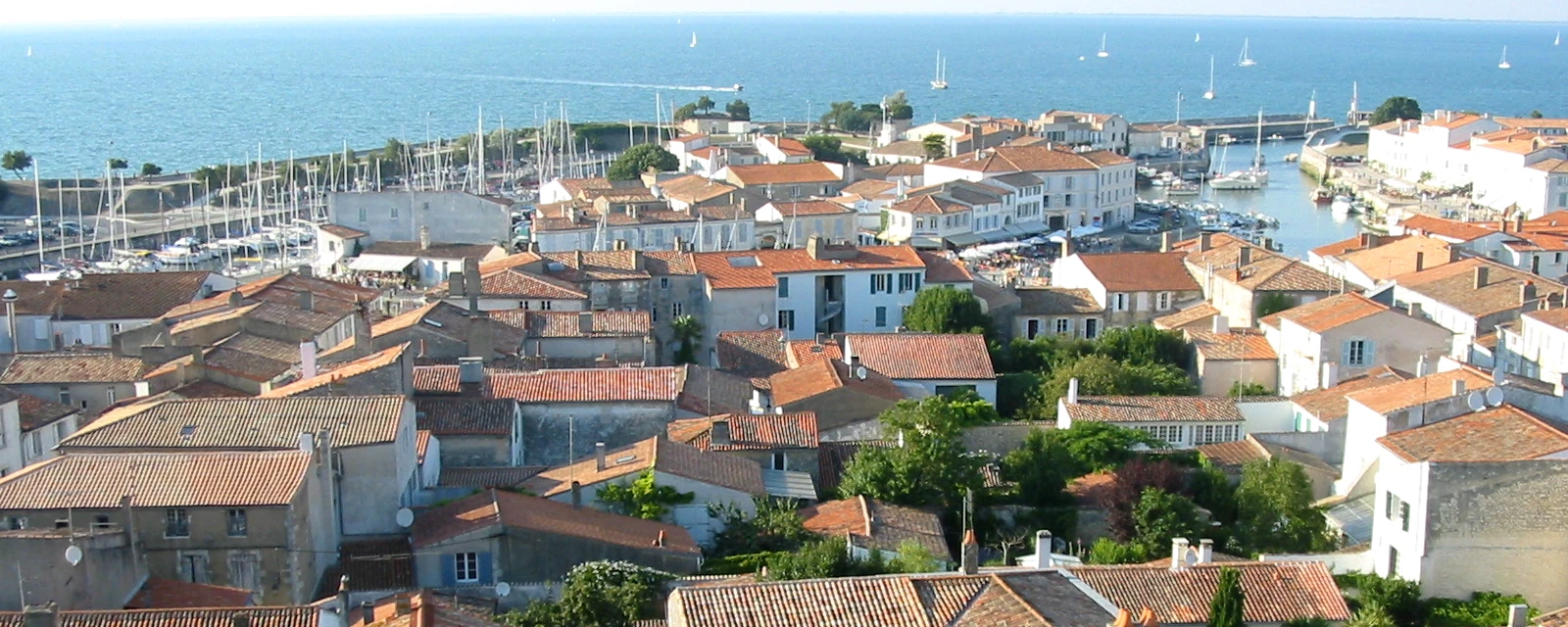 Vue de Saint-Martin-de-Ré, Charente-Maritime