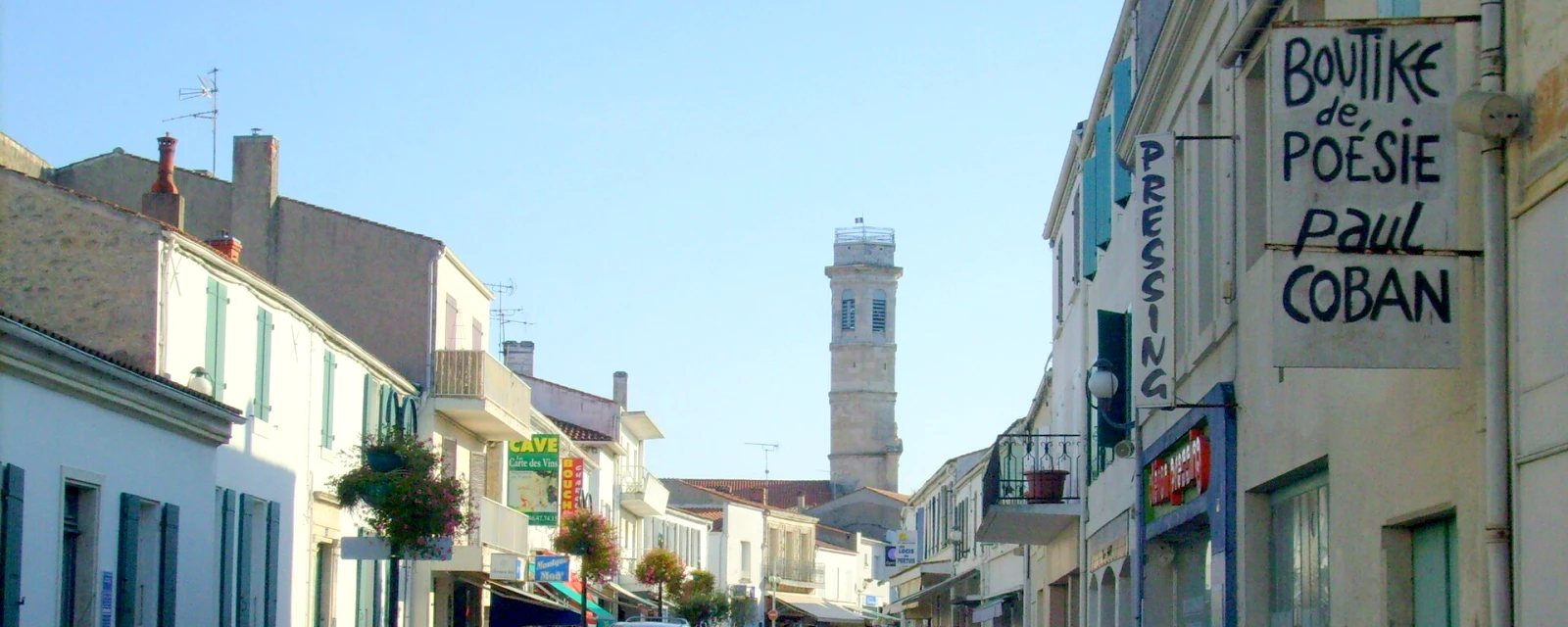Vue de Saint-Pierre-d'Oléron, Charente-Maritime