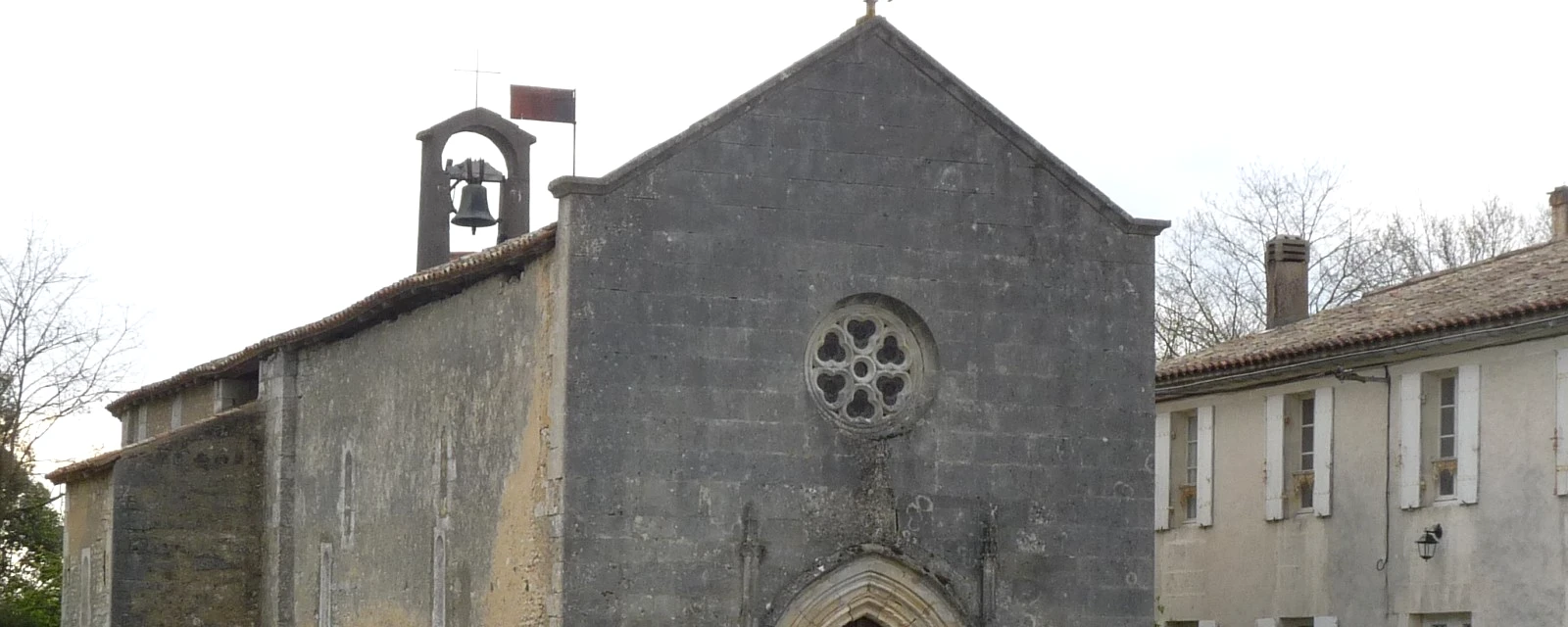 Vue de Salignac-de-Mirambeau, Charente-Maritime