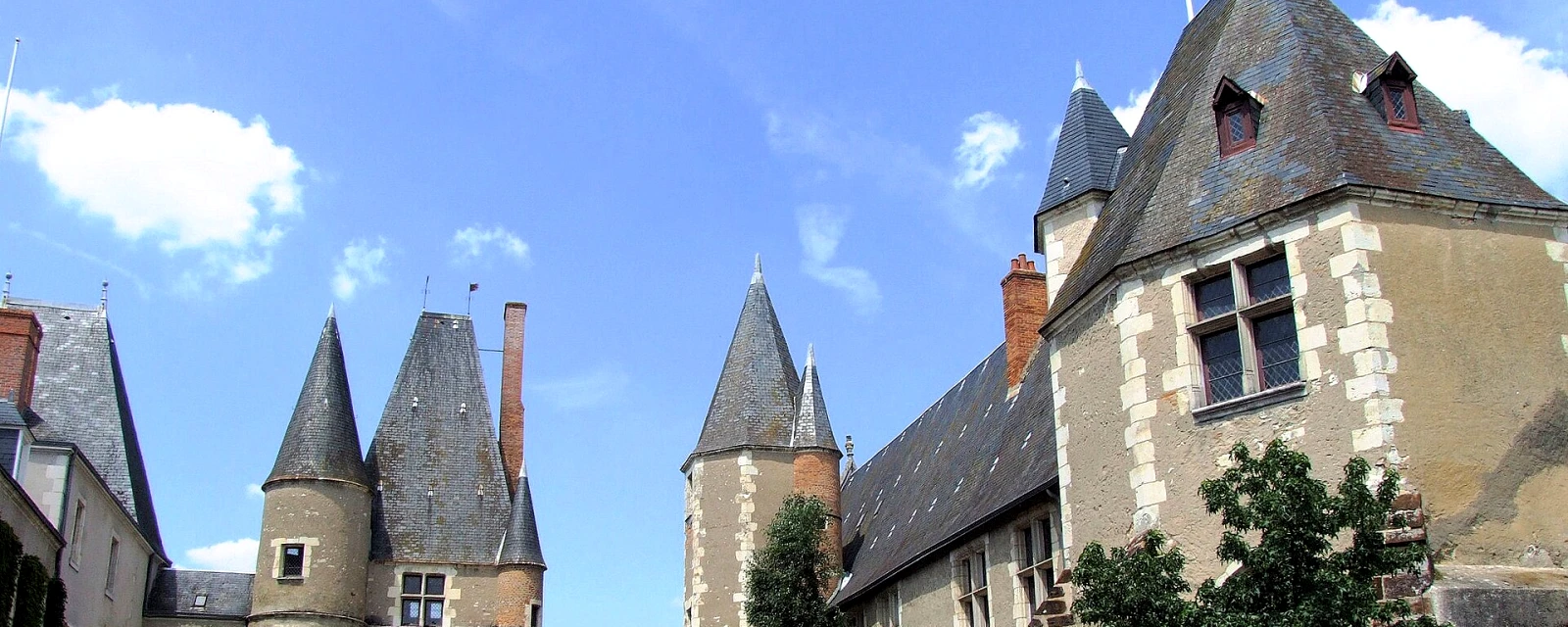 Vue de Aubigny-sur-Nère, Cher