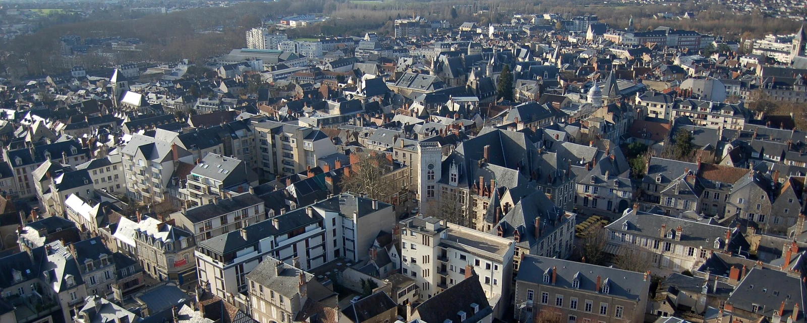 Vue de Bourges, Cher