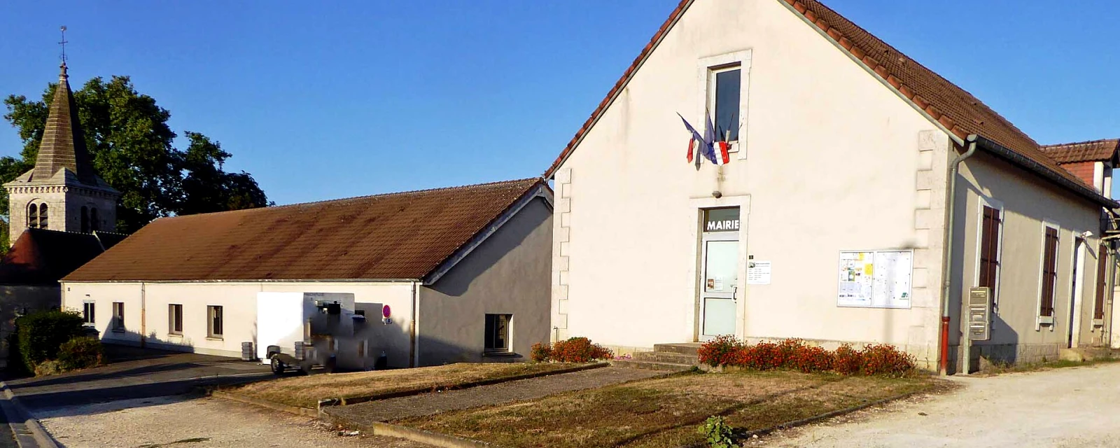 Vue de Saint-Caprais, Cher