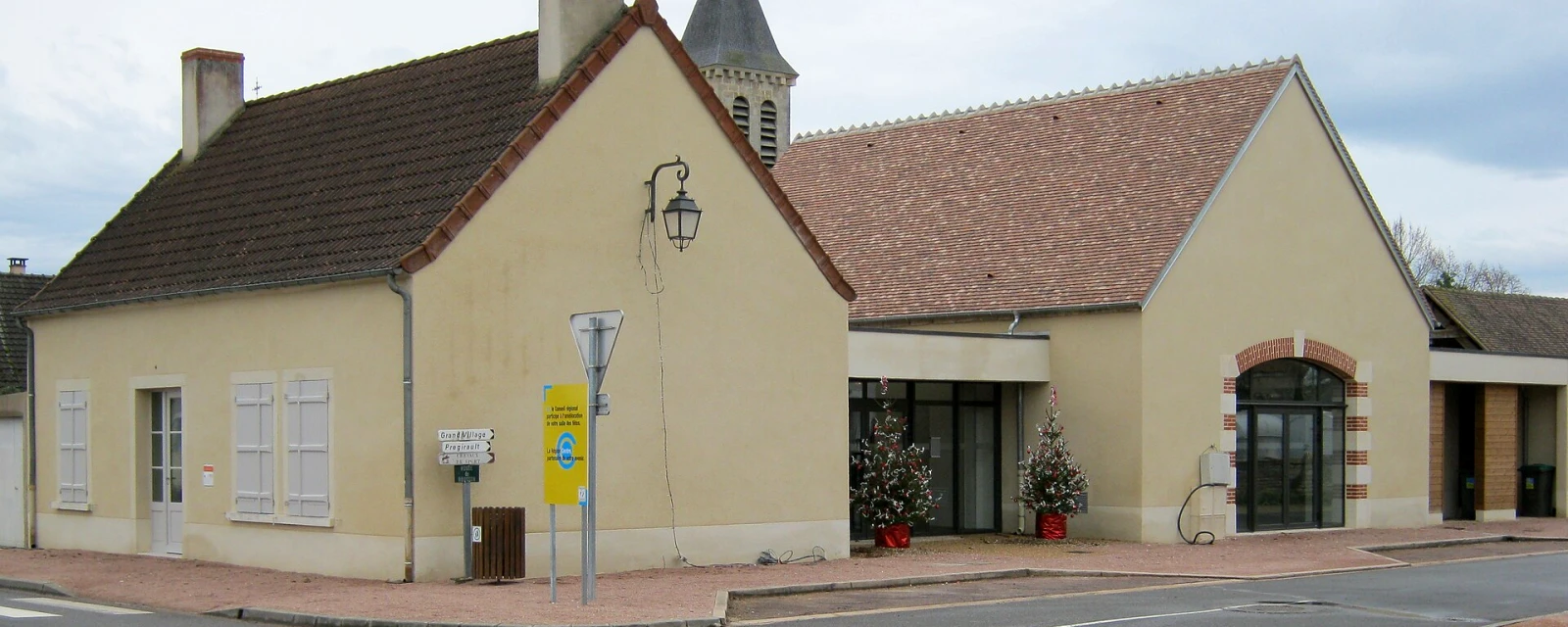 Vue de Saint-Loup-des-Chaumes, Cher