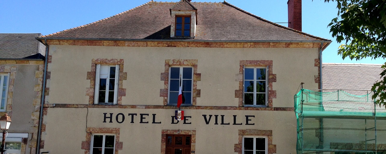 Vue de Saulzais-le-Potier, Cher