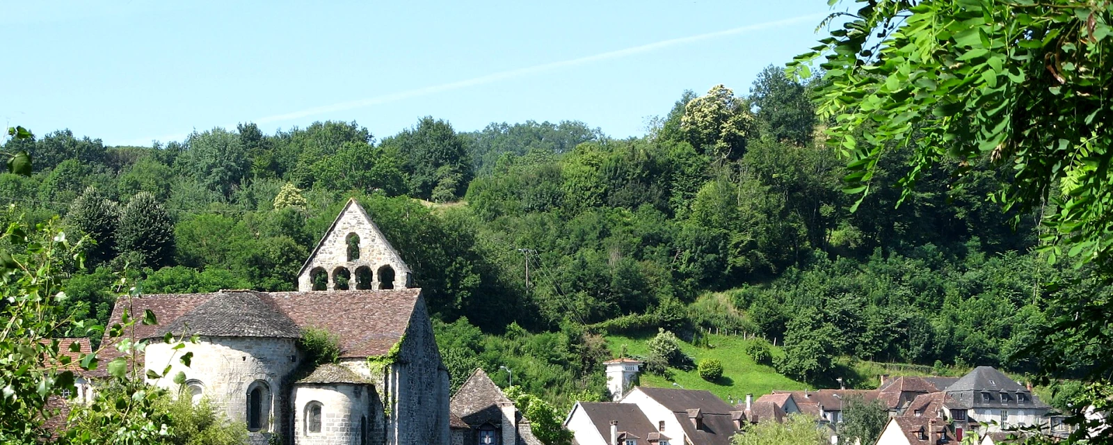 Vue de Beaulieu-sur-Dordogne, Corrèze