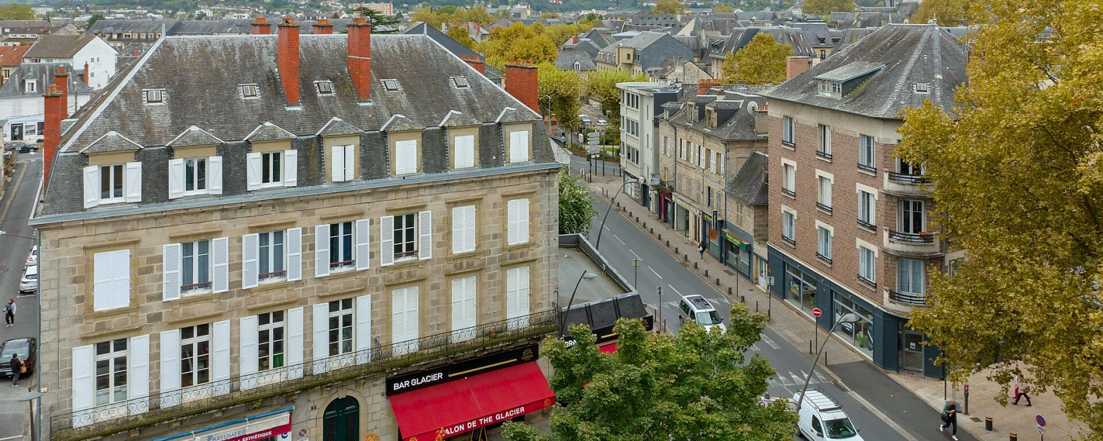 Vue de Brive-la-Gaillarde, Corrèze