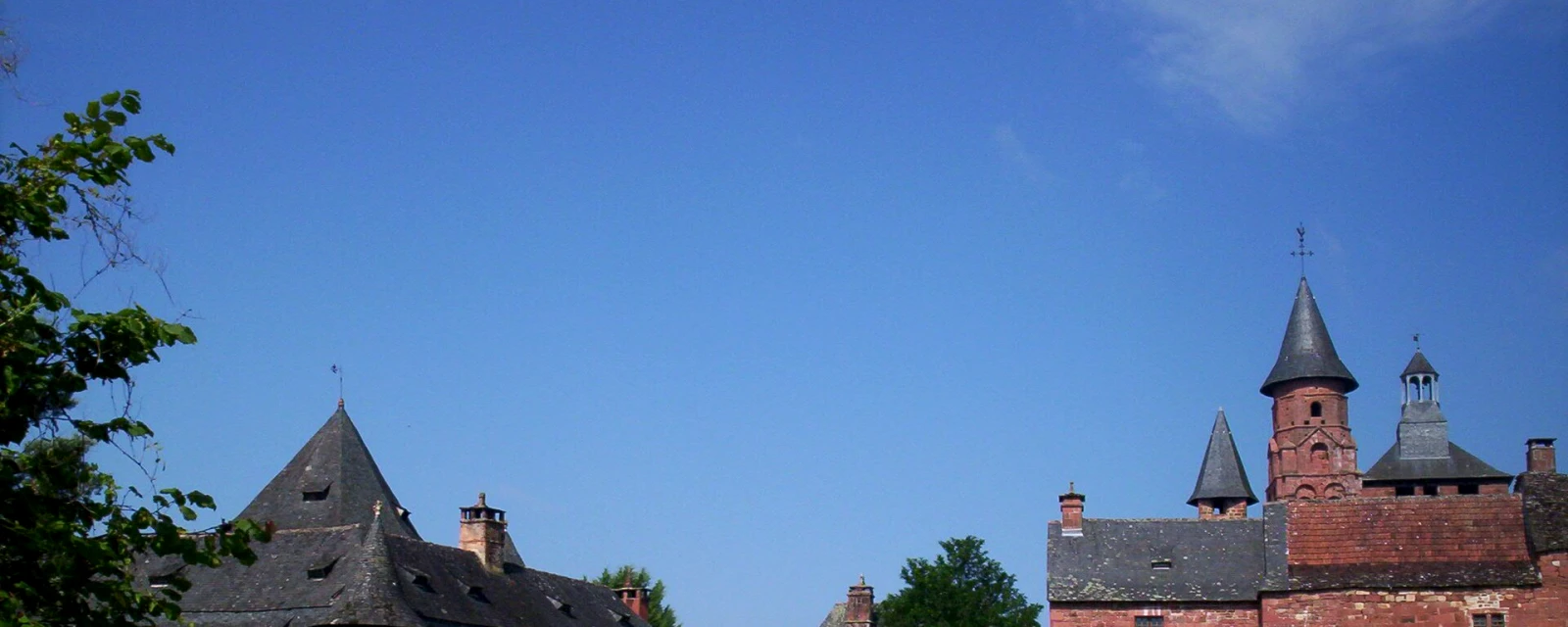 Vue de Collonges-la-Rouge, Corrèze