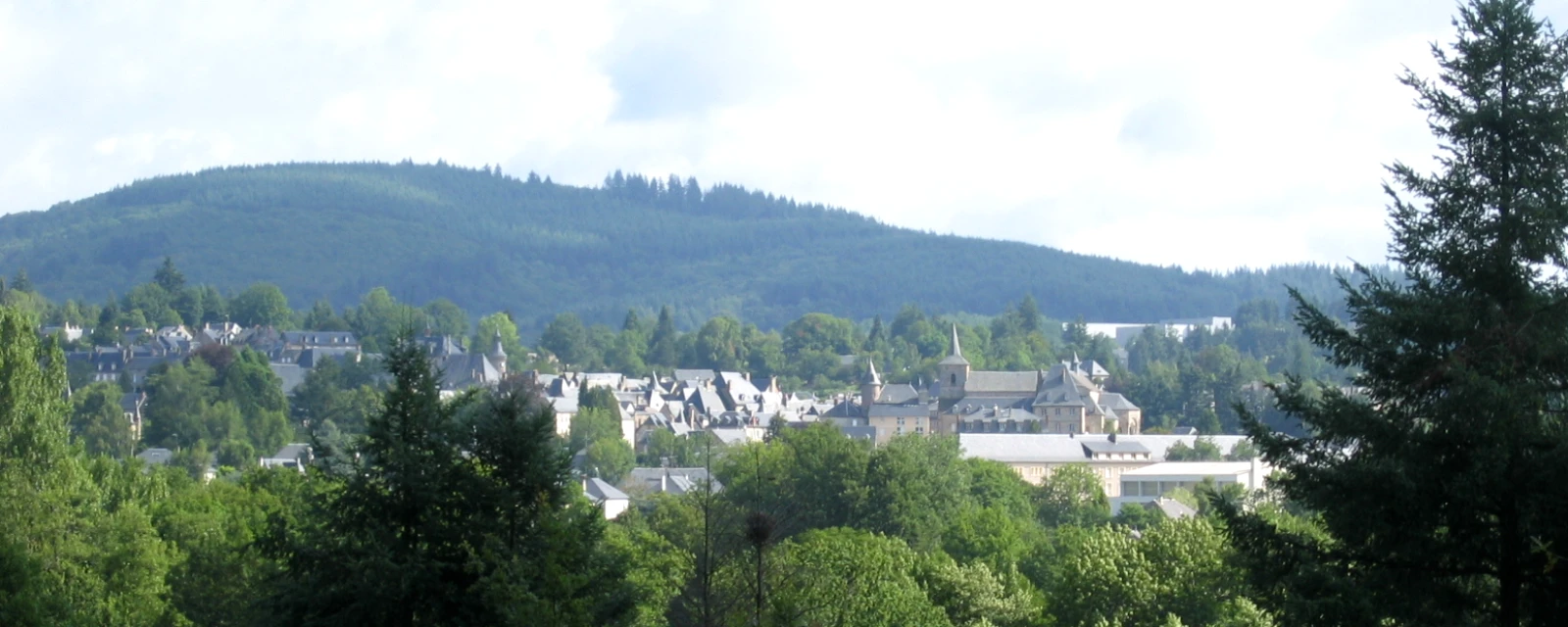 Vue de Meymac, Corrèze