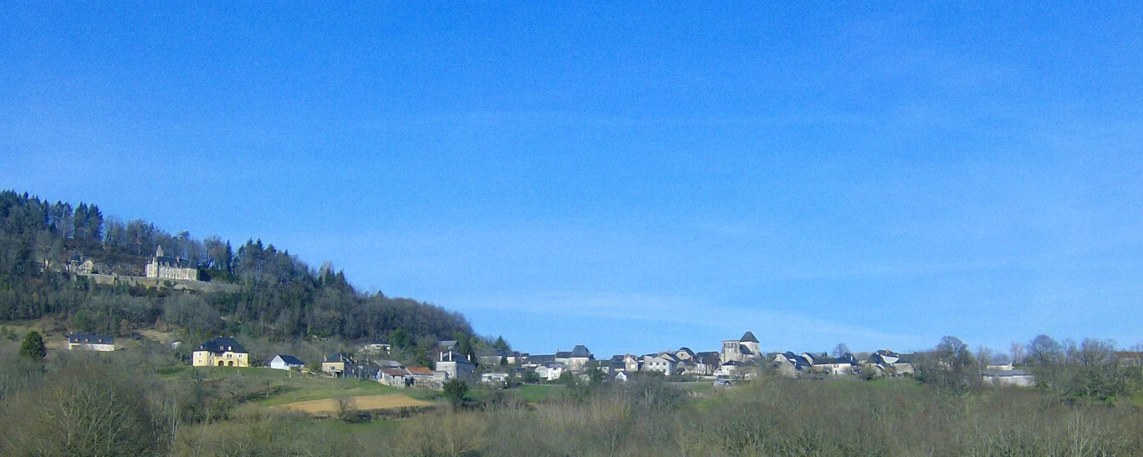 Vue de Perpezac-le-Blanc, Corrèze