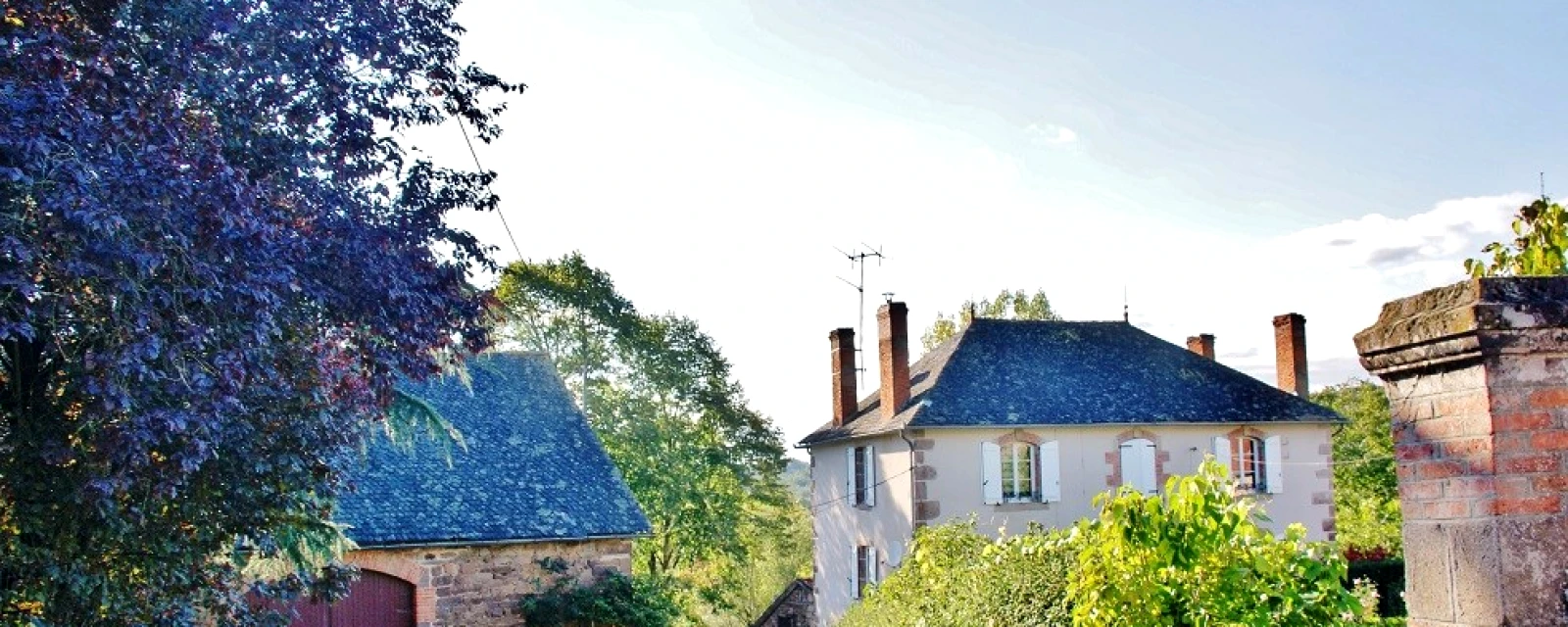 Vue de Saint-Bazile-de-Meyssac, Corrèze