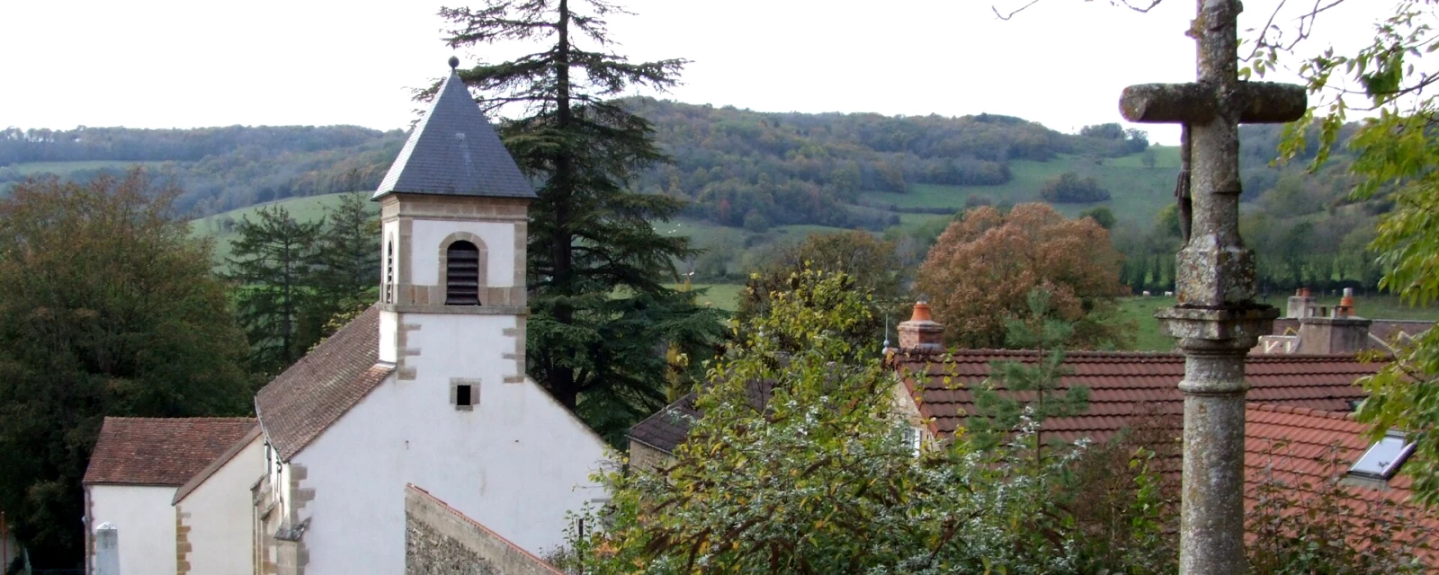 Vue de Baulme-la-Roche, Côte-d'Or