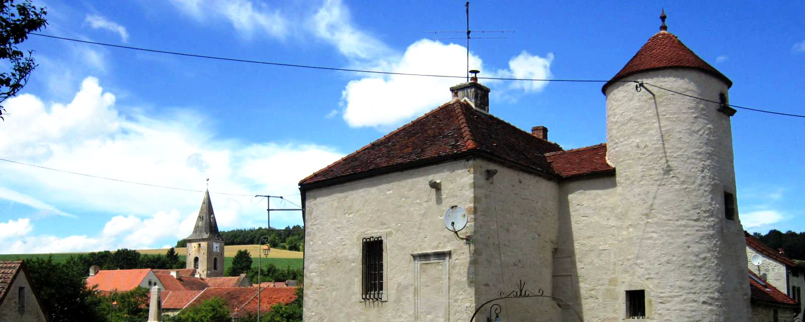 Vue de Bure-les-Templiers, Côte-d'Or