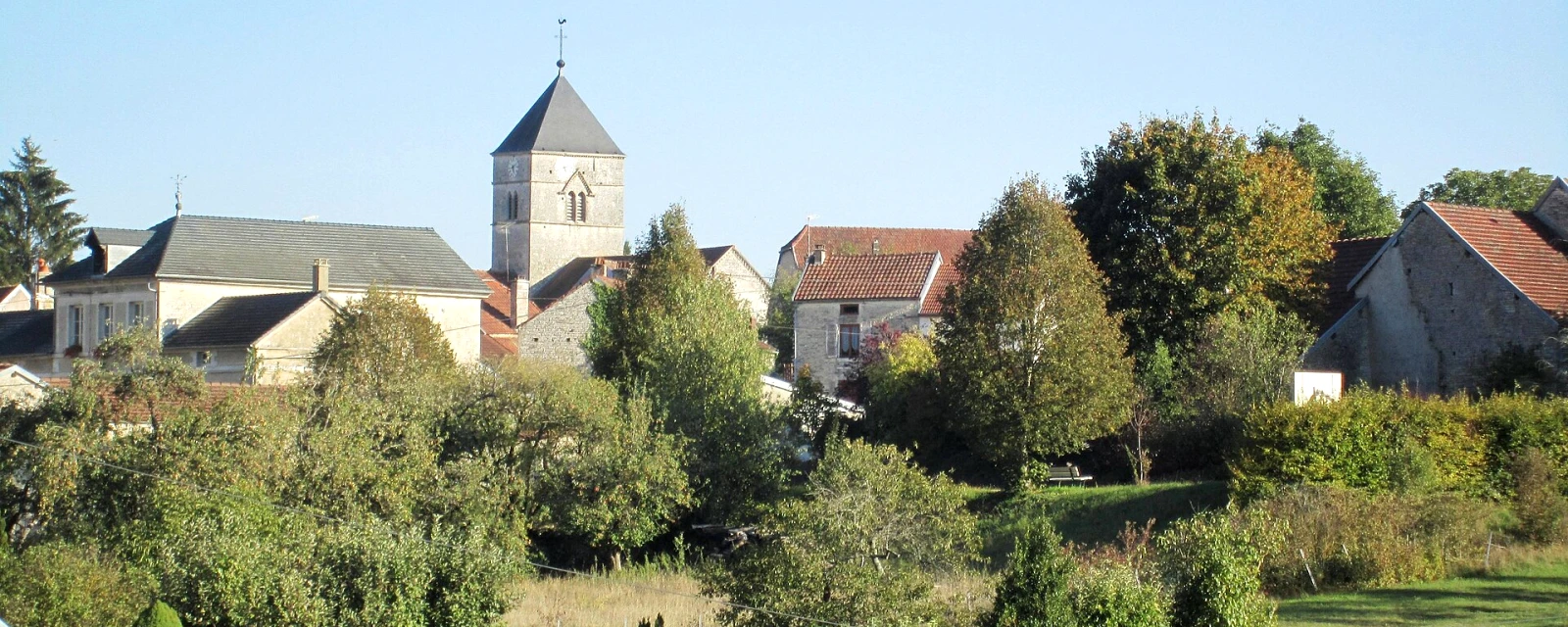 Vue de La Chaume, Côte-d'Or