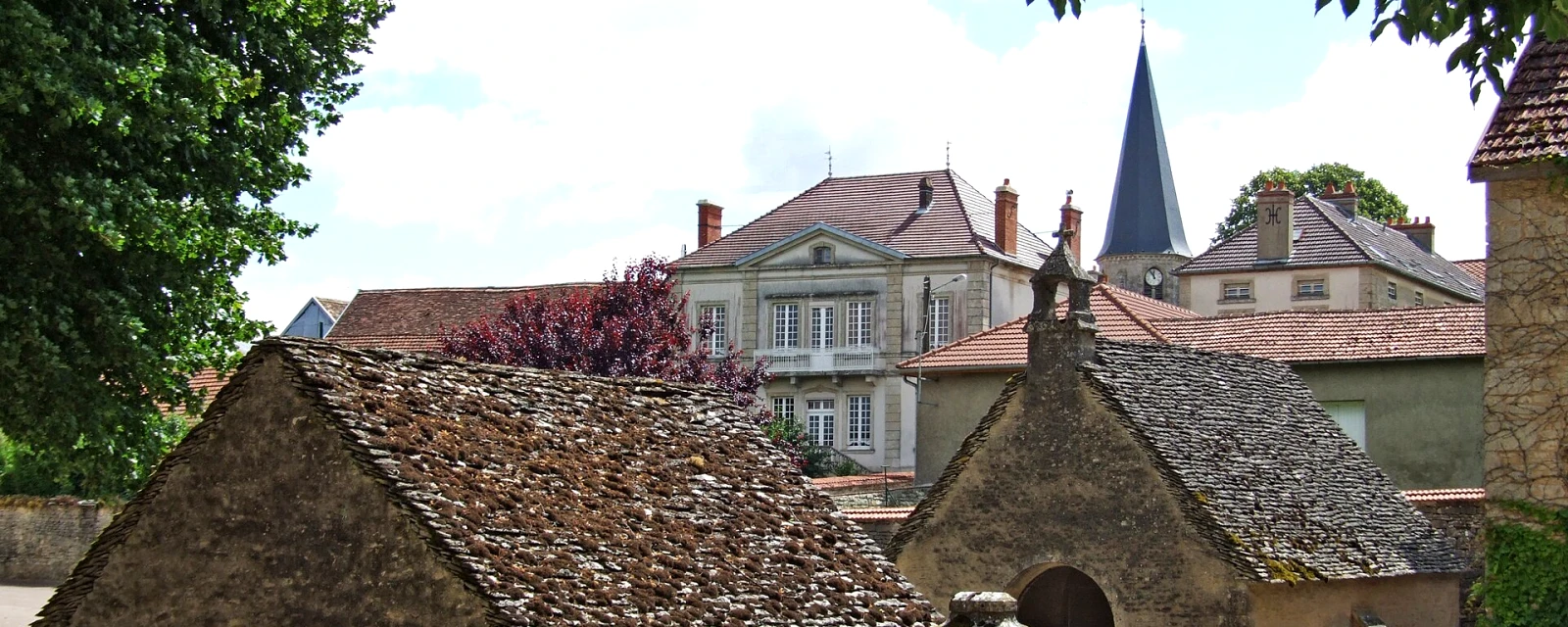 Vue de Fontaines-en-Duesmois, Côte-d'Or