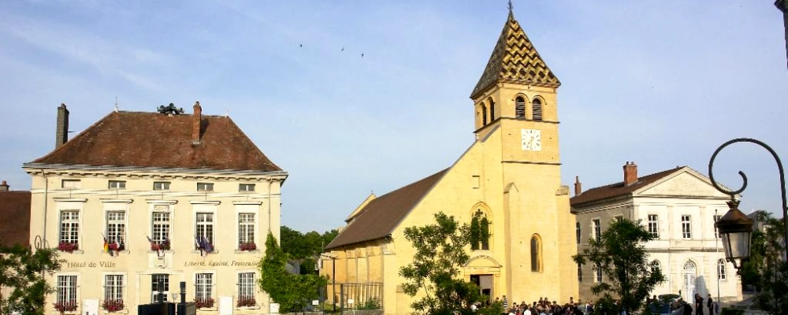 Vue de Is-sur-Tille, Côte-d'Or