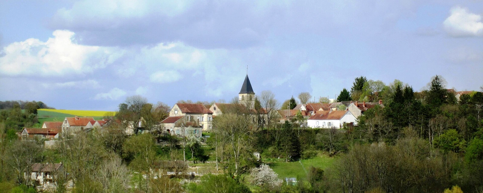 Vue de Nod-sur-Seine, Côte-d'Or