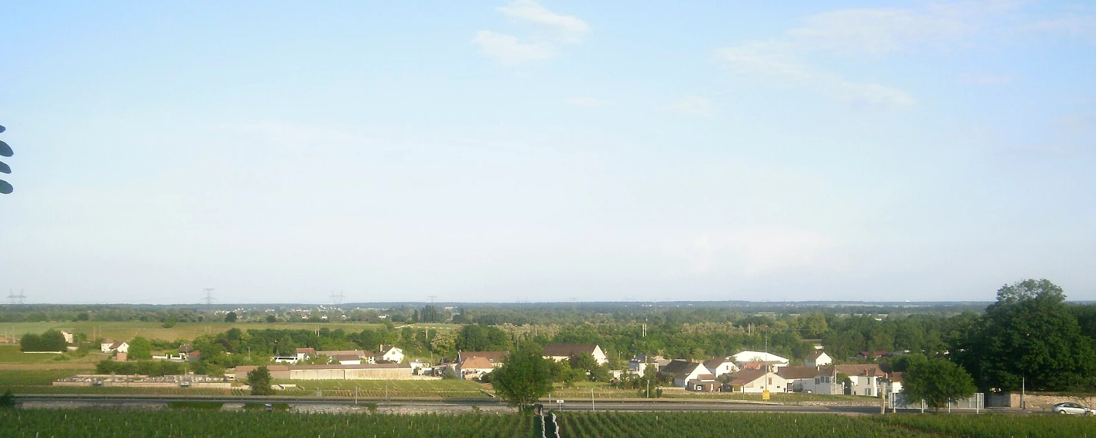 Vue de Premeaux-Prissey, Côte-d'Or