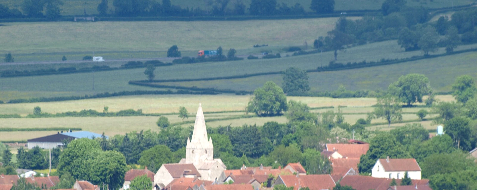 Vue de Thoisy-le-Désert, Côte-d'Or