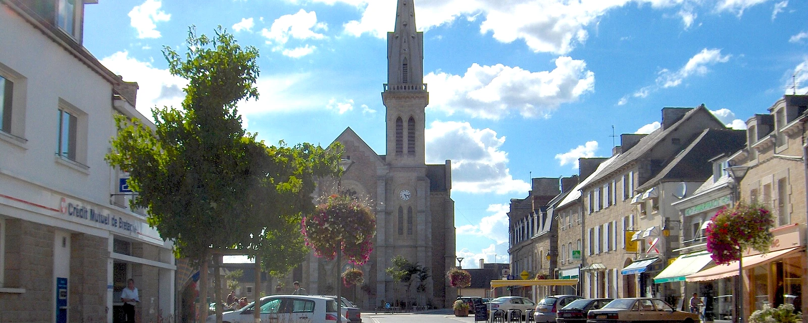 Vue de Broons, Côtes-d'Armor